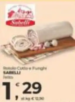 Alter Discount Robiola Cotta e Funghi SARELLI offerta