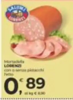 Alter Discount Mortadella LOSENZI offerta