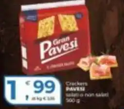 Alter Discount Crackers PAVESI offerta