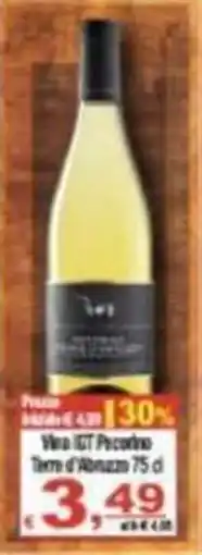 CTS Supermercati Vino IGT Pecorino Terre d'Abbazia offerta