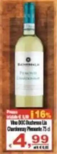 CTS Supermercati Vino DOC Duchessa Lia offerta