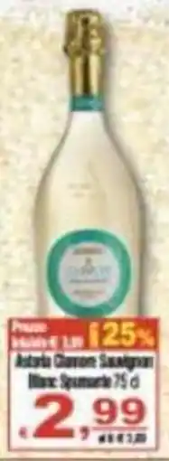 CTS Supermercati Astoria Chiaro Sauvignon Blanc Spumante offerta