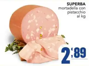 Gruppo di Palo SUPERBA mortadella con pistacchio offerta