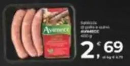 Alter Discount Salsiccia di pollo e manzo AVIMECC offerta