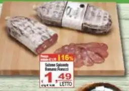 CTS Supermercati Salame Spinato Romano Fixucci offerta