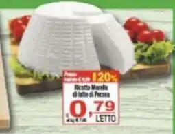 CTS Supermercati Ricotta Nardia di latte di Pecora offerta