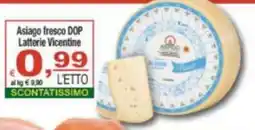 CTS Supermercati Asiago fresco DOP Lattorie Vicentine offerta