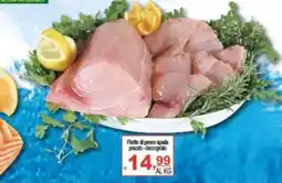 CTS Supermercati Filetto di pesce spada offerta
