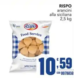 Gruppo di Palo Rispo arancini alla siciliana offerta