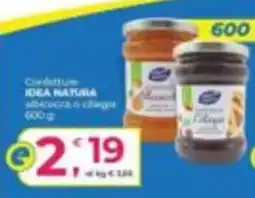 Alter Discount Confettura IDEA NATURA albicocca o ciliegia offerta