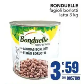 Gruppo di Palo Bonduelle fagioli borlotti offerta