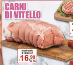CTS Supermercati Arrosto scelto di vitello conf. offerta