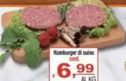 CTS Supermercati Hamburger di suino offerta
