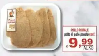 CTS Supermercati Pollo Rurale petto di pollo panato offerta