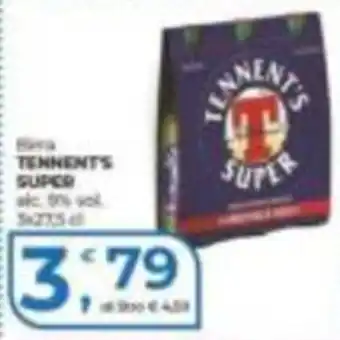 Alter Discount Birra TENNENT'S SUPER offerta