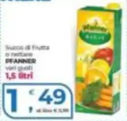 Alter Discount Succo di frutta PFANNER offerta