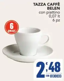 Gruppo di Palo Tazza Caffè Belen offerta