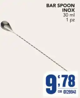 Gruppo di Palo BAR SPOON INOX offerta