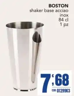Gruppo di Palo BOSTON shaker base acciaio offerta