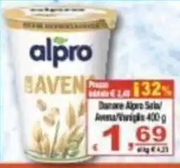 CTS Supermercati Danone Alpro Salata Avena/Variigla offerta
