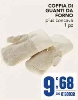 Gruppo di Palo COPPIA DI GUANTI DA FORNO plus concava offerta