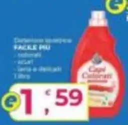 Alter Discount Detergente lavatrice FACILE PIU' Capri Coloranti offerta