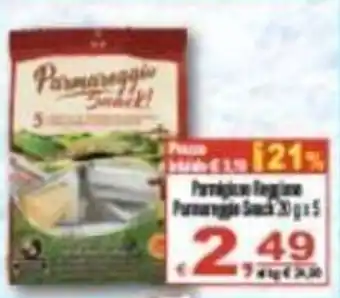 CTS Supermercati Parmareggio Snack offerta