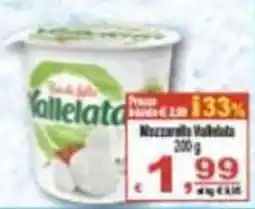 CTS Supermercati Mozzarella Vallelata offerta