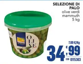 Gruppo di Palo Selezione di Palo olive verdi mammuth offerta