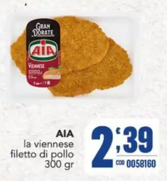 Gruppo di Palo AIA la viennese filetto di pollo offerta
