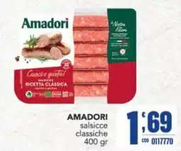 Gruppo di Palo AMADORI salsicce classiche offerta