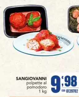 Gruppo di Palo Sangiovanni polpette al pomodoro offerta