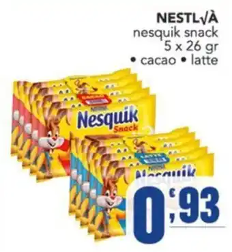 Gruppo di Palo Nesquik snack offerta
