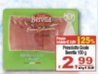 CTS Supermercati Prosciutto Crudo Beretta offerta