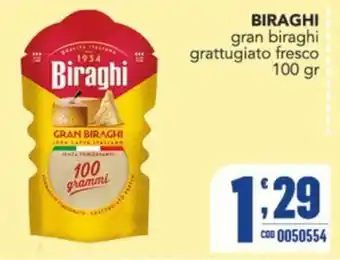 Gruppo di Palo Biraghi gran biraghi grattugiato fresco offerta