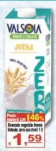 CTS Supermercati Valsola Avena Zero offerta