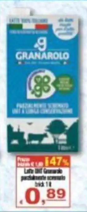 CTS Supermercati Latte UHT Granarolo offerta