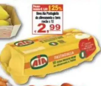 CTS Supermercati Uova Aia Pastagialla offerta