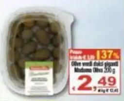 CTS Supermercati Olive verdi dolci giganti Medusa Oliva offerta