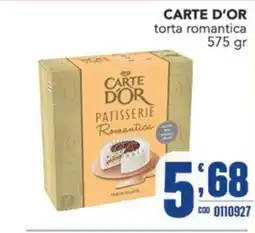 Gruppo di Palo CARTE D'OR torta romantica offerta