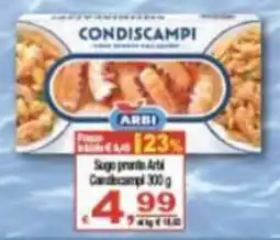 CTS Supermercati Sugo pronto Arbi Condiscampi offerta
