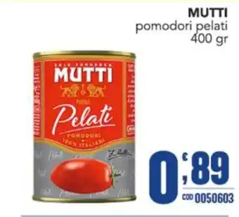 Gruppo di Palo MUTTI pomodori pelati offerta