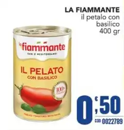 Gruppo di Palo la fiammante il pelato con basilico offerta