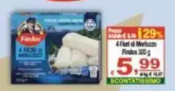 CTS Supermercati Findus 4 Fiori di Meluzzo offerta