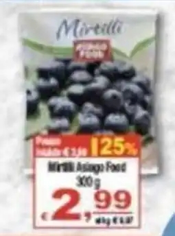 CTS Supermercati Mirtilli Asiago Food offerta