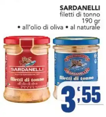 Gruppo di Palo SARDANELLI filetti di tonno offerta