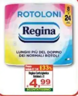 CTS Supermercati Rotoloni Regina offerta