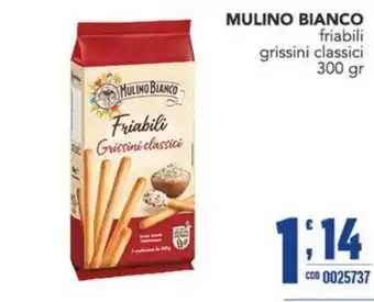 Mulino bianco friabili grissini classici