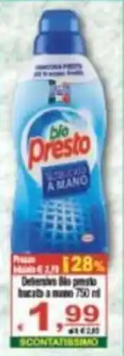 CTS Supermercati Detergente bio presto bucato a mano offerta