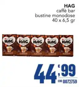 Gruppo di Palo caffè bar bustine monodose offerta